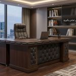 میز مدیریت لمسه قاب دار