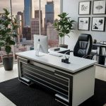 میز مدیریت 6 خط U