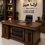 میز مدیریت نیمه وکیوم مربعی