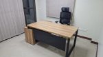 میز مدیریت فلزی ال ثابت کد b12 - تصویر 2