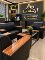 مبل اجلاس هانی دسته وکیوم دوخت لوزی