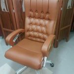 صندلی مدیریت لمسه دسته چرم