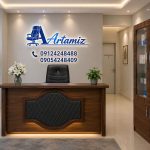 میز تحریر نیمه وکیوم طرح ماهی
