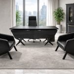 میز تمام وکیوم پایه فلزی